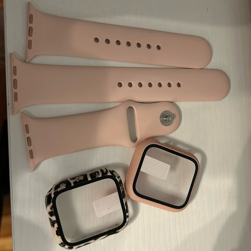 Apple Watch band and screen protector